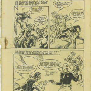 BUCK JONES (1953-1954): INC – cvless: # ? – Stories inc In Sleepy City & Funfair War