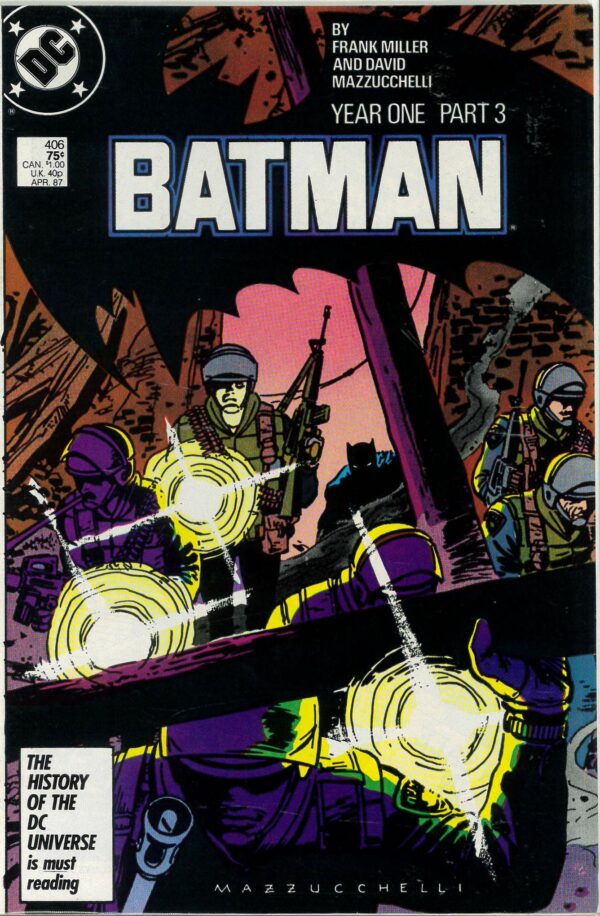 BATMAN (1939-2011 SERIES) #406: Batman Year One Part 3 of 4 – 9.2 (NM-)