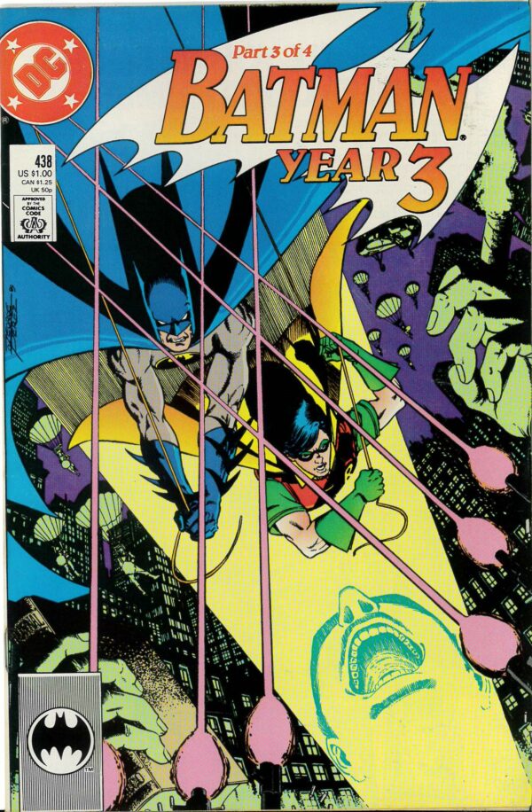 BATMAN (1939-2011 SERIES) #438: Year Three 3/4: Death of Anthony Zucco: