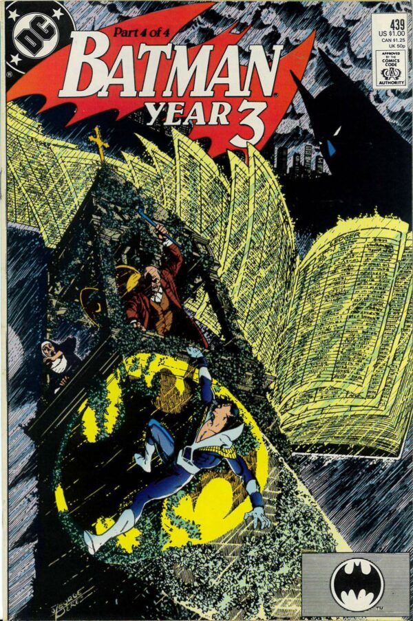 BATMAN (1939-2011 SERIES) #439: Year Three 4/4: