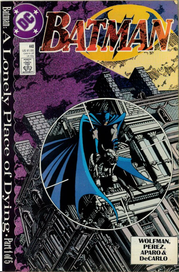 BATMAN (1939-2011 SERIES) #440: Lonely Place of Dying 1/5: Teen Titans cameo: