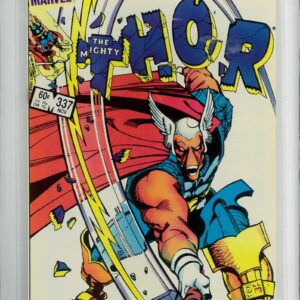 MIGHTY THOR (1966-2018 SERIES) #337: 1st app Beta Ray Bill & Lorelei – Halo Graded 9.6 NM+