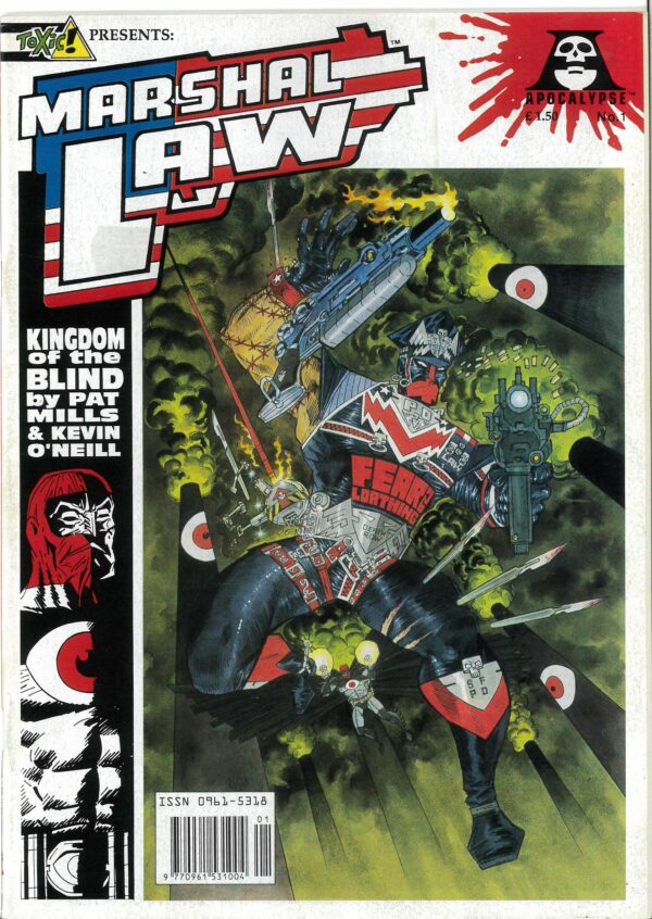 MARSHAL LAW: KINGDOM OF THE BLIND (NEWSSTAND ED.)