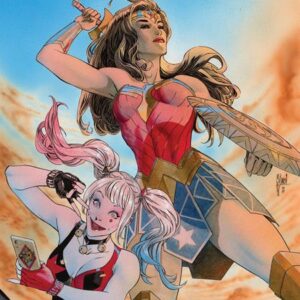 WONDER WOMAN (1942-1986,2010-2011,2020-2023 SERIES #791: Guillem March Harley Quinn 30th Anniversary cover C