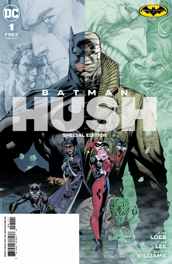 BATMAN DAY ITEMS #2022: Batman Hush #1 Special edition