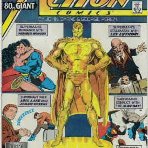 ACTION COMICS (1938- SERIES) #600: Golden Anniversary: Giant: Wonder Woman: New Gods: VF