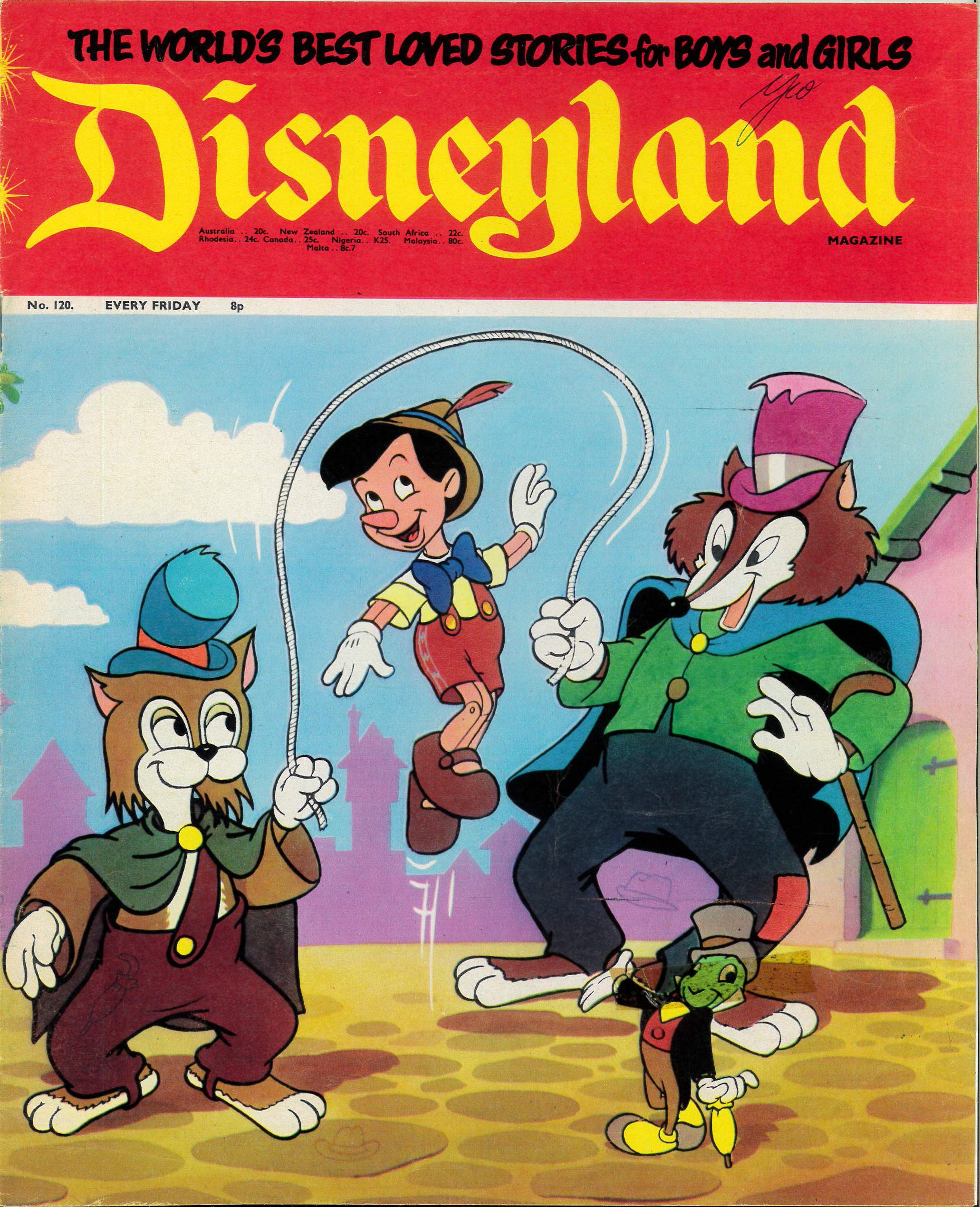 DISNEYLAND (1971-1976 SERIES) #120 DISNEYLAND (1971-1976 SERIES) #120