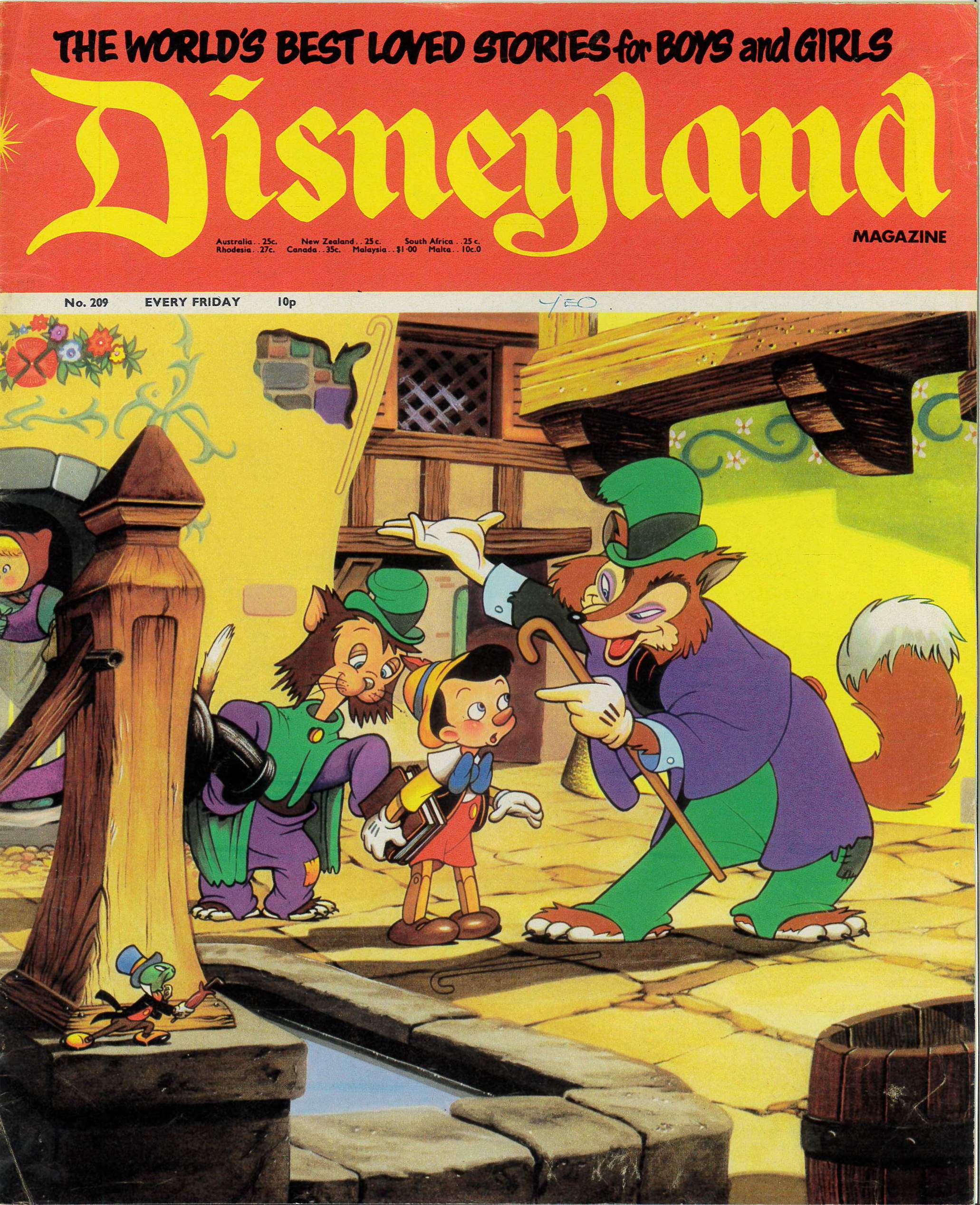 DISNEYLAND (1971-1976 SERIES) #209 DISNEYLAND (1971-1976 SERIES) #209