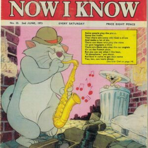 WALT DISNEY’S NOW I KNOW (1972-1973 SERIES) #35 WALT DISNEY’S NOW I KNOW (1972-1973 SERIES) #35