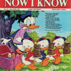 WALT DISNEY’S NOW I KNOW (1972-1973 SERIES) #37