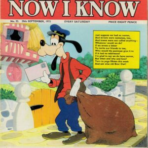WALT DISNEY’S NOW I KNOW (1972-1973 SERIES) #52