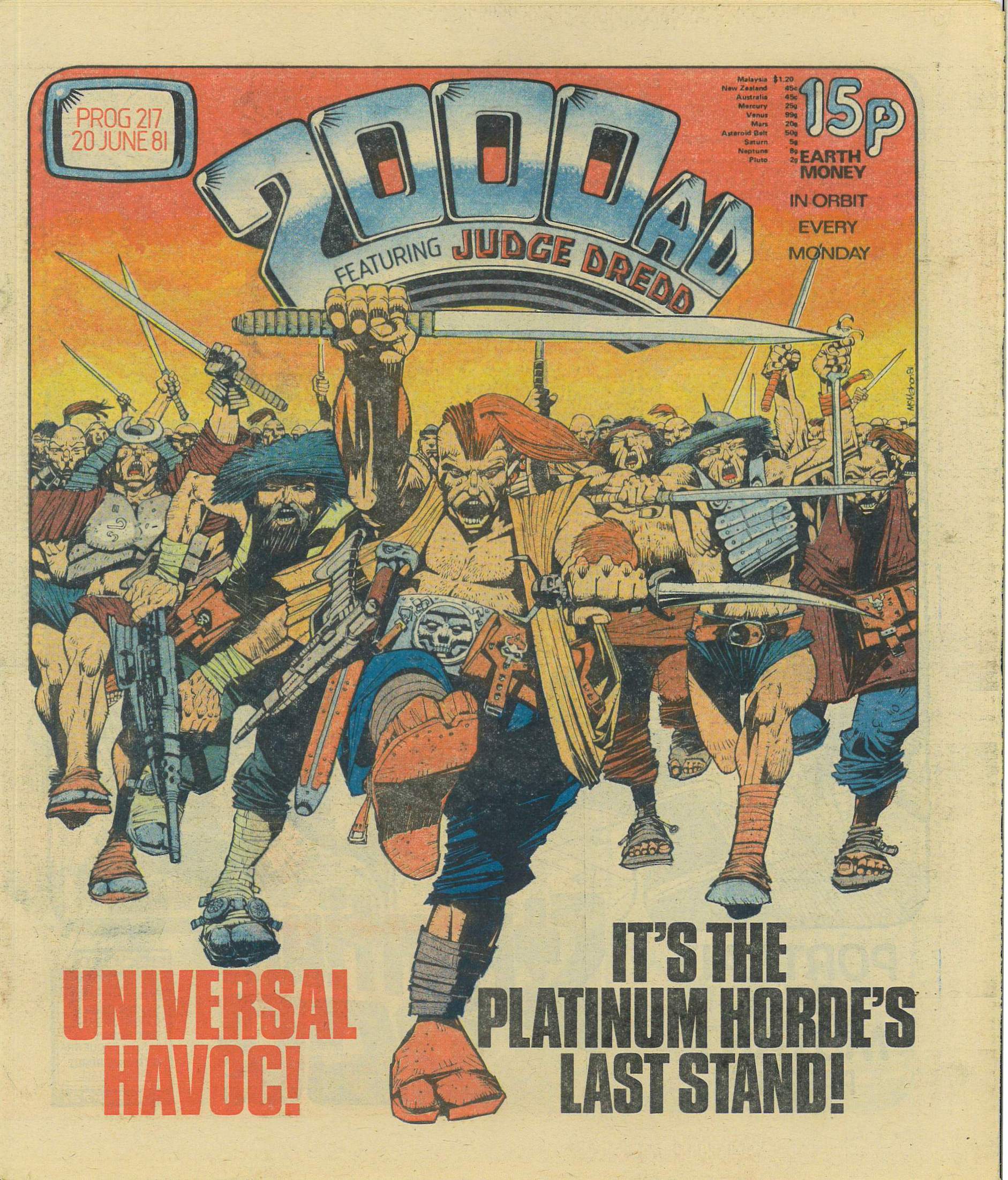 2000 AD #217 2000 AD #217