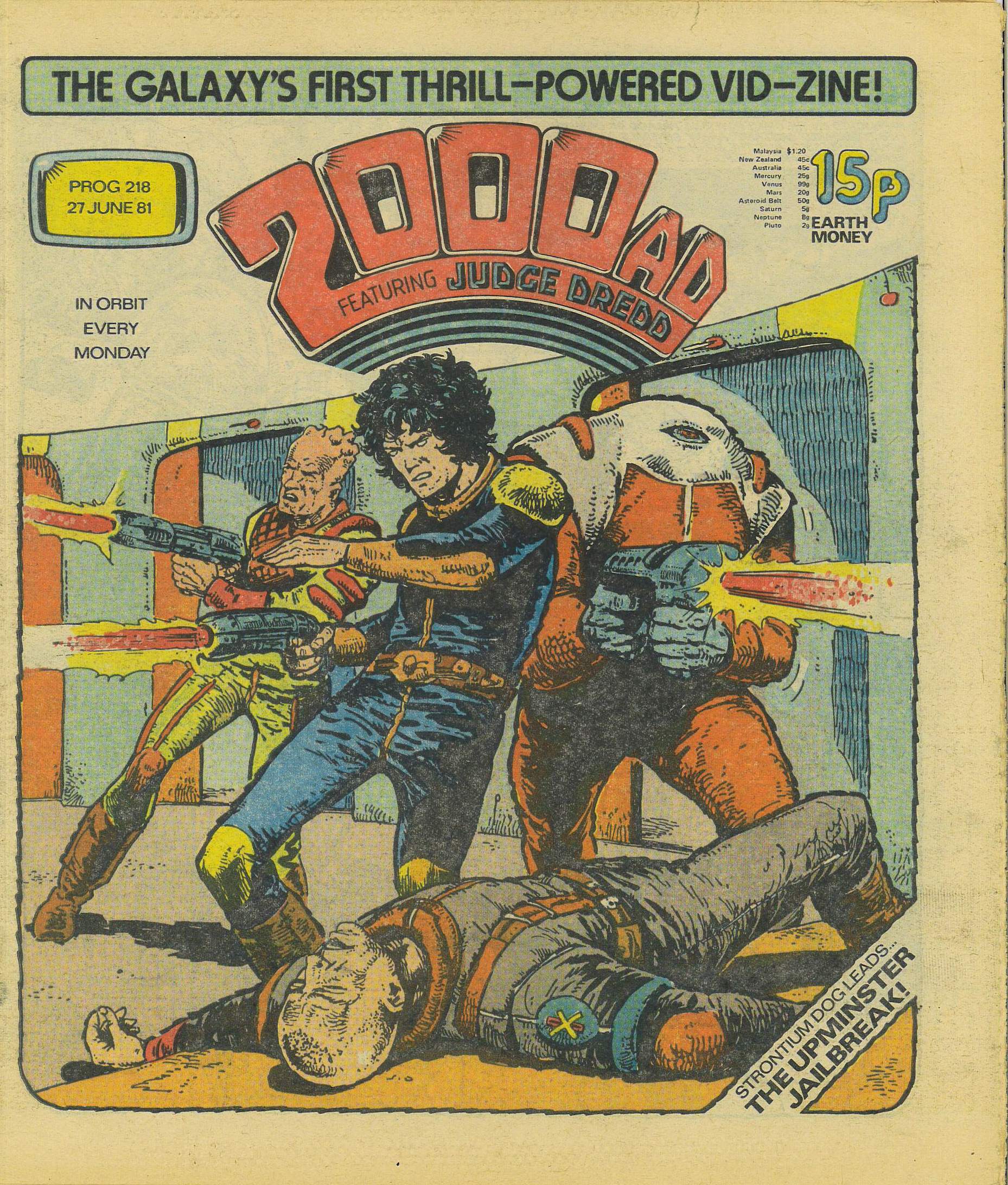 2000 AD #218 2000 AD #218