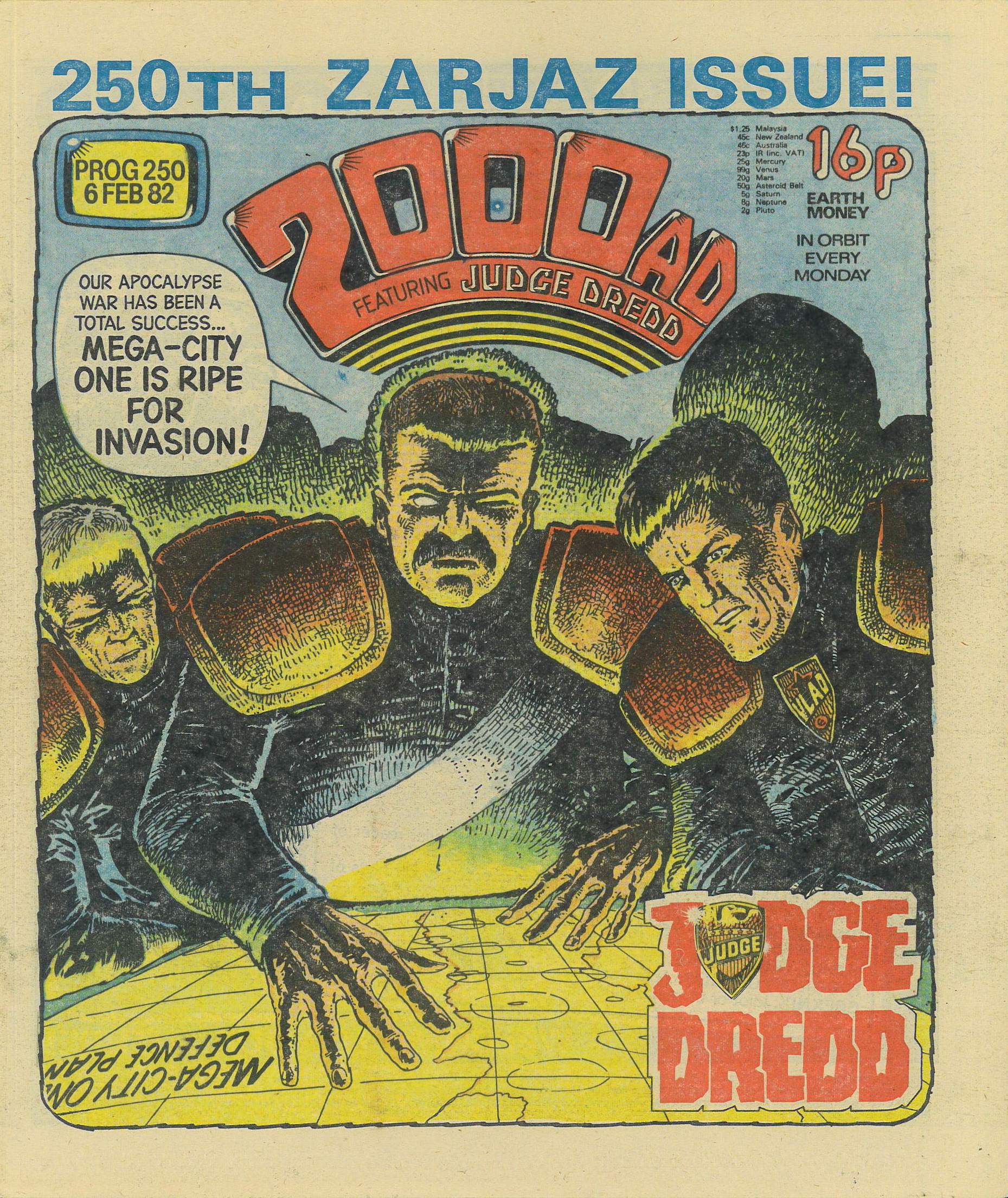 2000 AD #250 2000 AD #250