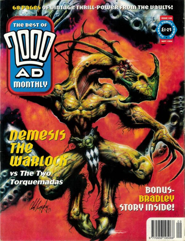 BEST OF 2000 AD (1988-1996 SERIES) #108