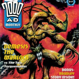 BEST OF 2000 AD (1988-1996 SERIES) #108: Sticker on cover