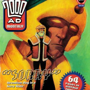 BEST OF 2000 AD (1988-1996 SERIES) #112: Sticker on cover