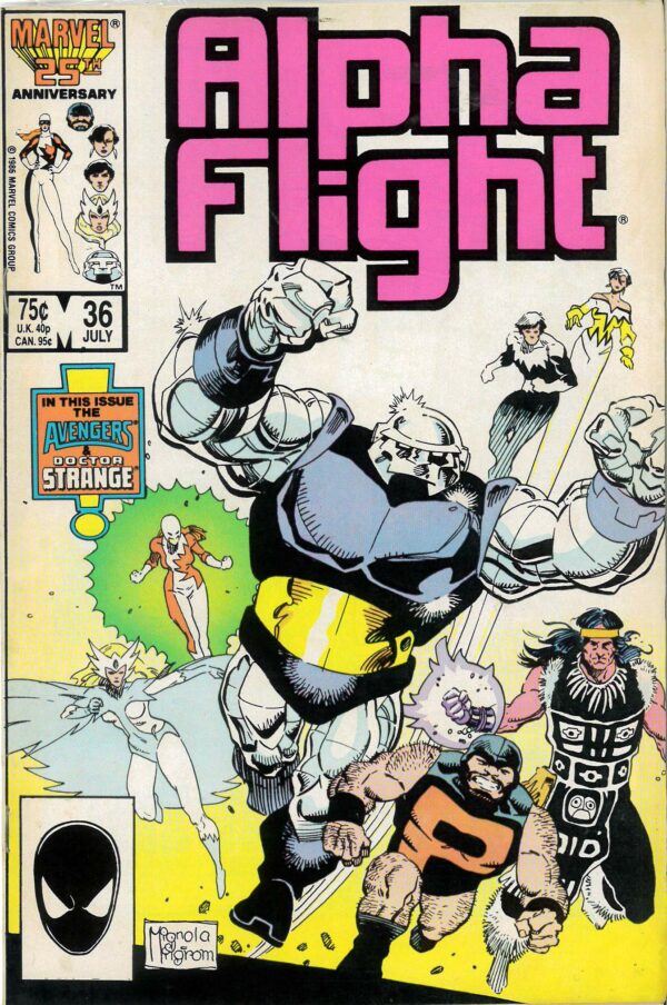 ALPHA FLIGHT (1983-1994 SERIES) #36: Avengers: Doctor Strange