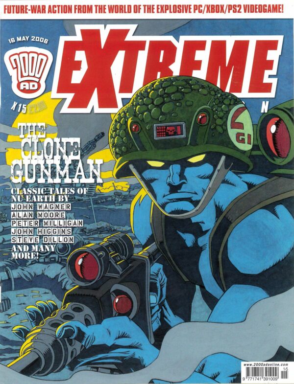 2000 AD EXTREME EDITION #15: Rogue Trooper: Clone Gunman