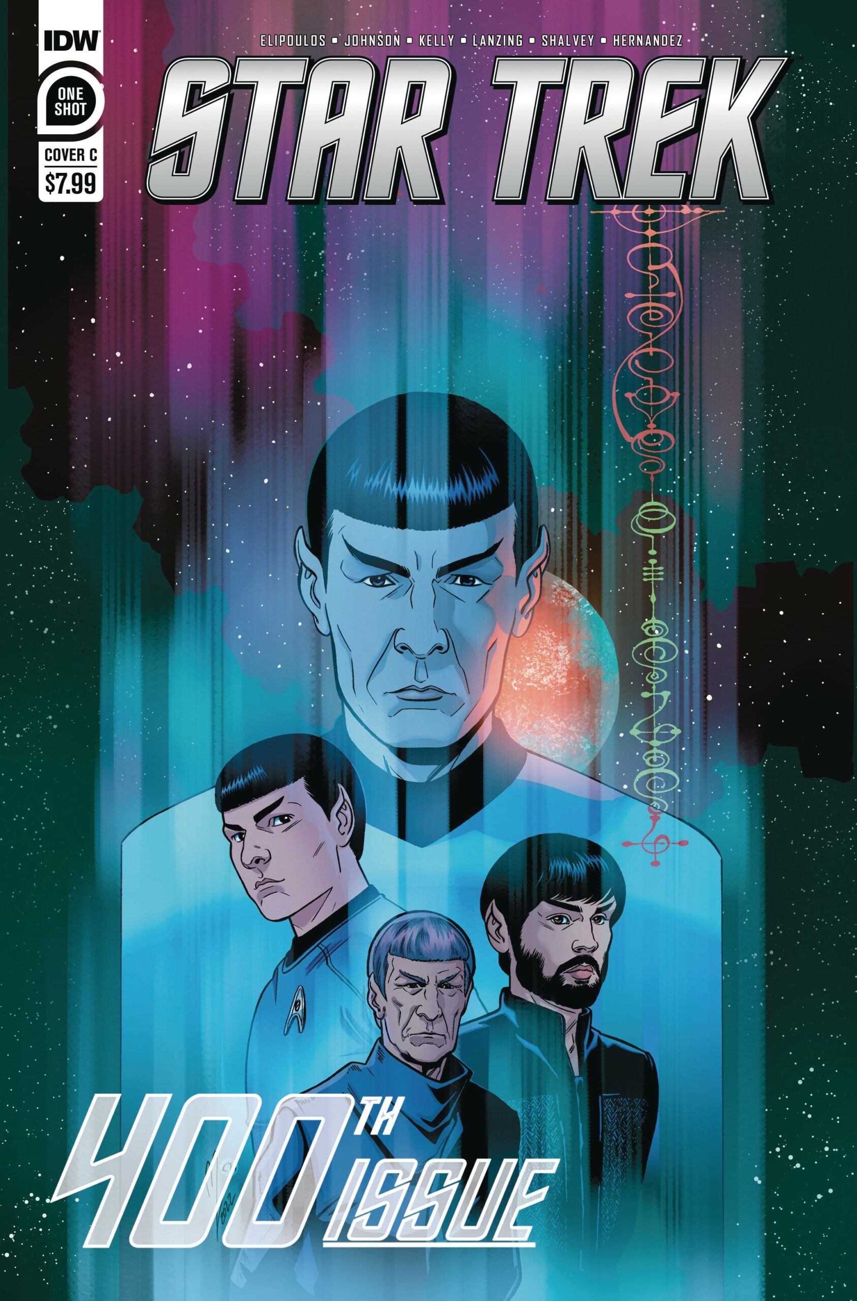 STAR TREK (2011 SERIES) #400: Megan Levens cover C STAR TREK (2011 SERIES) #400: Megan Levens cover C