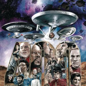 STAR TREK (2011 SERIES) #400: J.K. Woodward cover B STAR TREK (2011 SERIES) #400: J.K. Woodward cover B