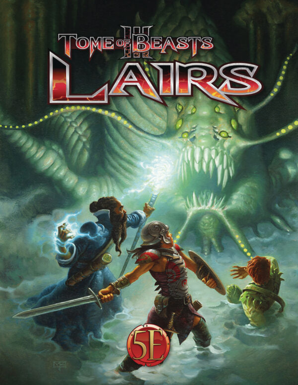 DUNGEONS AND DRAGONS 5TH EDITION #132: Tome of Beasts III: Lairs (HC: Paizo)