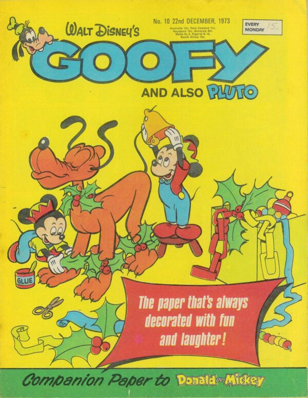 GOOFY AND ALSO PLUTO (INTERNATIONAL EDITION) #10