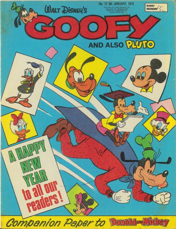 GOOFY AND ALSO PLUTO (INTERNATIONAL EDITION) #12