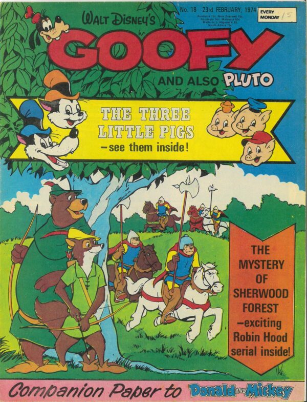 GOOFY AND ALSO PLUTO (INTERNATIONAL EDITION) #18