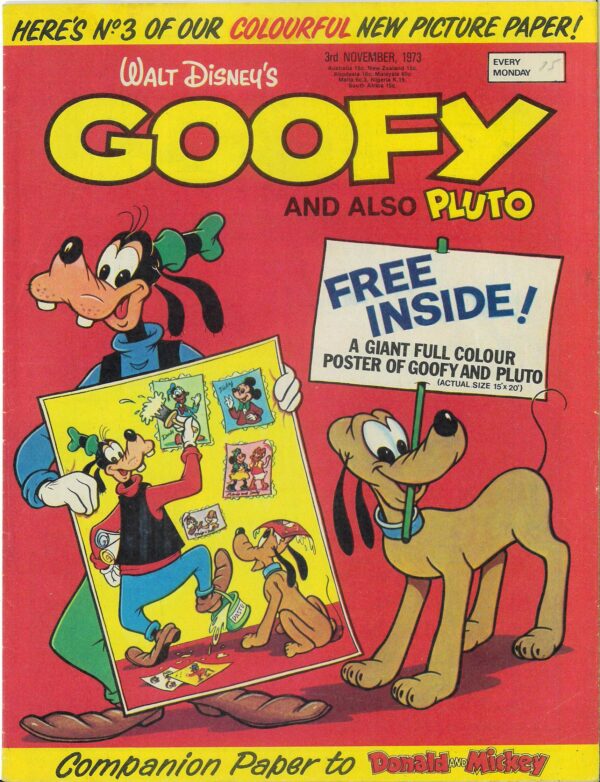GOOFY AND ALSO PLUTO (INTERNATIONAL EDITION) #3