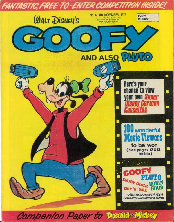 GOOFY AND ALSO PLUTO (INTERNATIONAL EDITION) #4