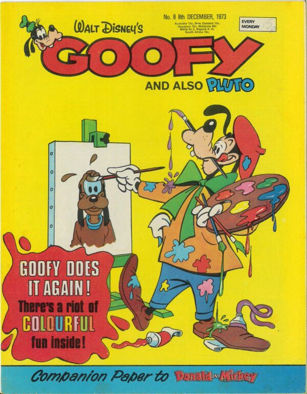 GOOFY AND ALSO PLUTO (INTERNATIONAL EDITION) #8