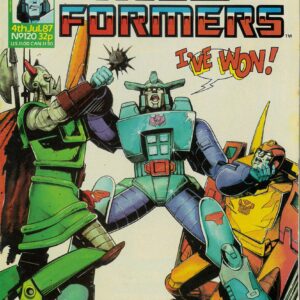 TRANSFORMERS (UK: 1984-1992 SERIES) #120: Original Material – VG