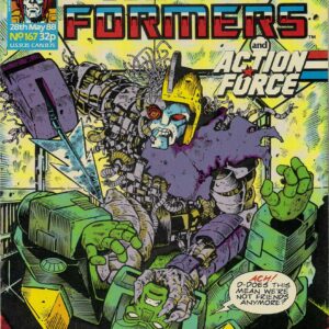 TRANSFORMERS (UK: 1984-1992 SERIES) #167: Original Material – VF/NM