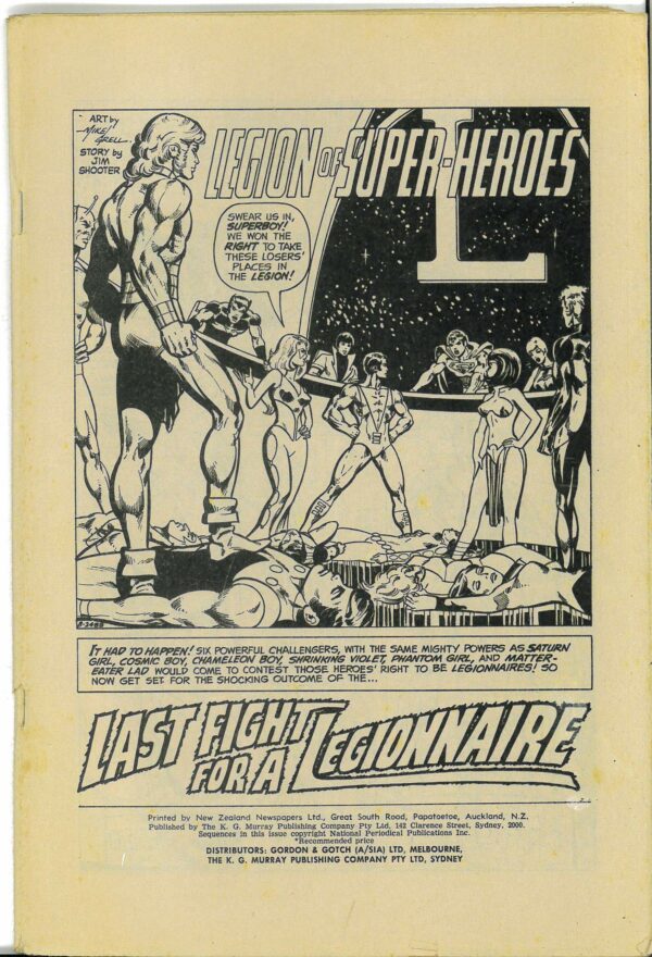 SUPER HEROES (ALBUM) (1976-1981 SERIES) #5: INC – coverless
