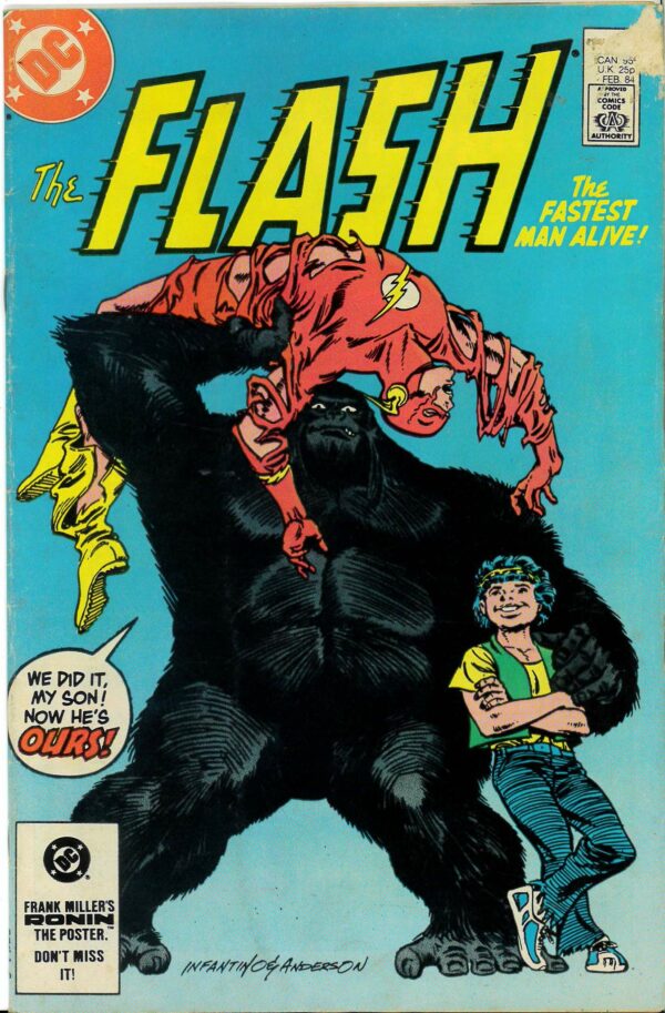 FLASH (1959-1985,2020- SERIES) #330: GD/VG