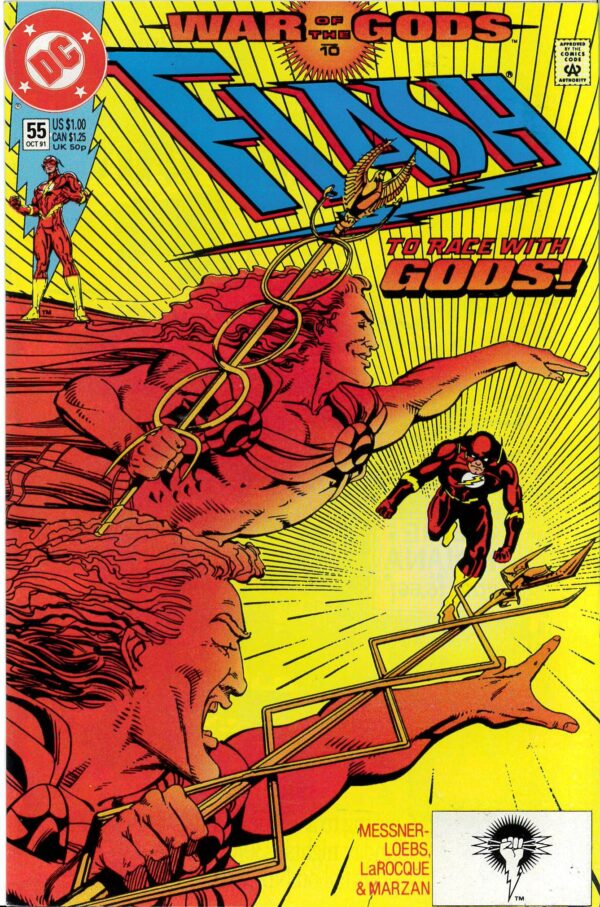 FLASH (1987-2008 SERIES) #55: War of the Gods:
