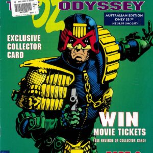 JUDGE DREDD: THE OZ ODYSSEY #2: Sticker on cover