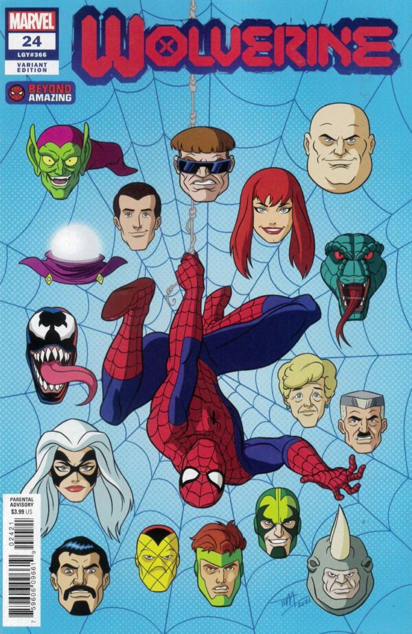 WOLVERINE (2020 SERIES) #24: Tim Levins Beyond Amazing Spider-man cover B