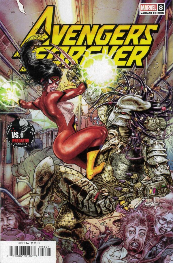 AVENGERS FOREVER (2022 SERIES) #8: Juan Jose Ryp Predator cover B