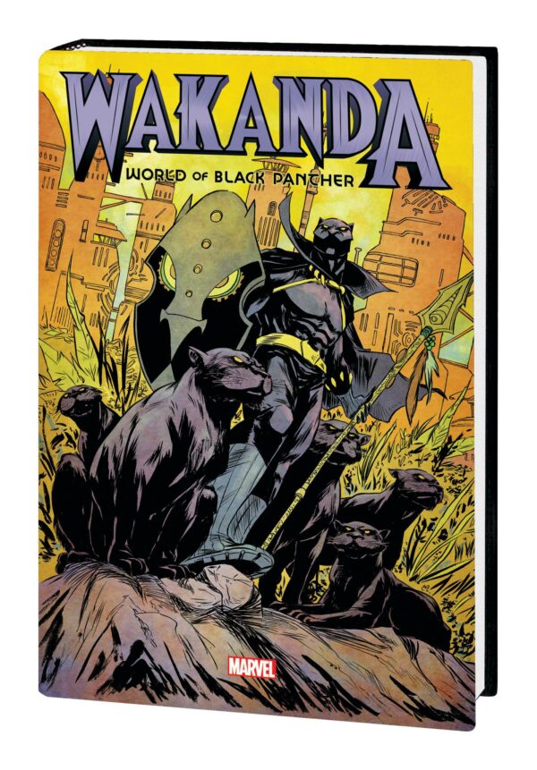 WAKANDA: WORLD OF BLACK PANTHER OMNIBUS (HC): Sanford Greene cover