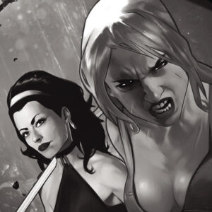 BELIT & VALERIA #4: Francesco Tomaselli B&W RI cover G