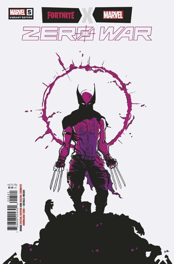 FORTNITE X MARVEL: ZERO WAR #5: Donald Mustard RI cover D