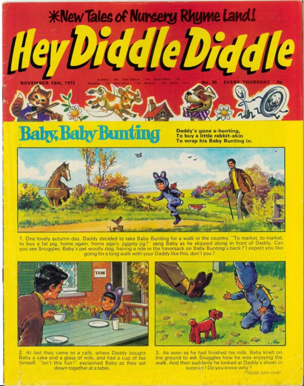 HEY DIDDLE DIDDLE (1972-1973) #35