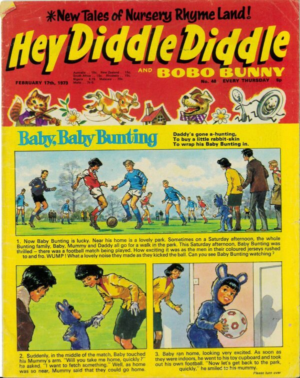 HEY DIDDLE DIDDLE (1972-1973) #48
