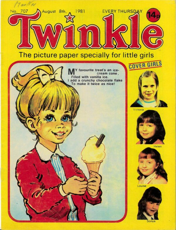 TWINKLE (1968-1999) #707