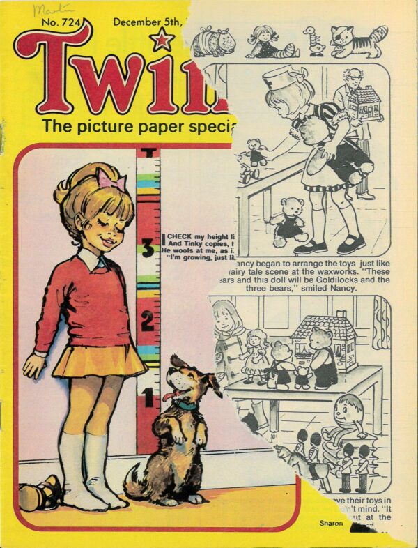 TWINKLE (1968-1999) #724: The original subscriber finally made the cover!