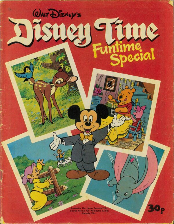 DISNEY TIME FUNTIME SPECIAL #1977