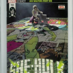 SAVAGE SHE-HULK (1980-2018 SERIES) #163: Low print run last issue – Halo Graded 9.2
