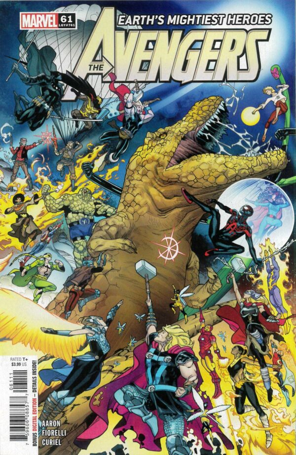 AVENGERS (2018 SERIES) #61: Javier Garron cover A (Avengers Assemble)